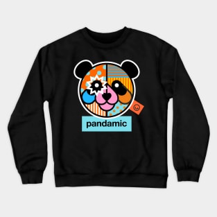 Pandamic Orange character Crewneck Sweatshirt